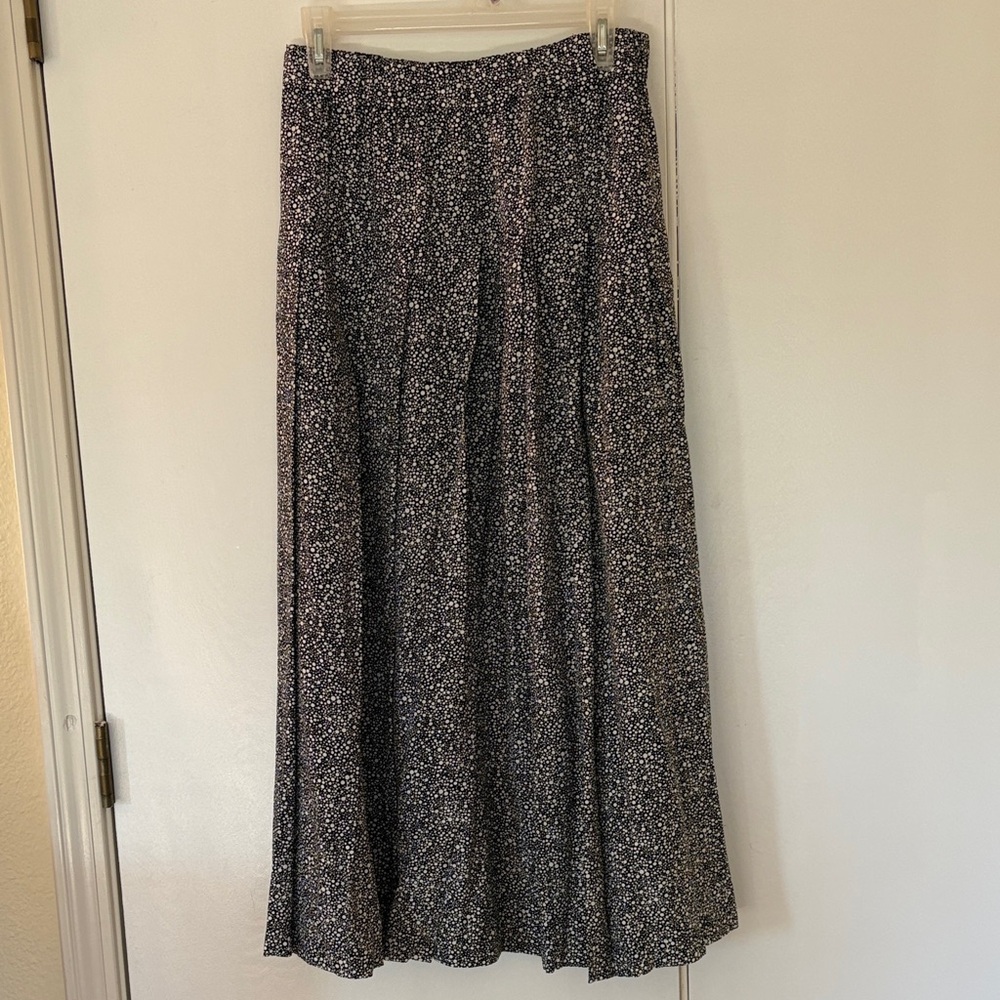 Mondi Black and White Maxi Skirt